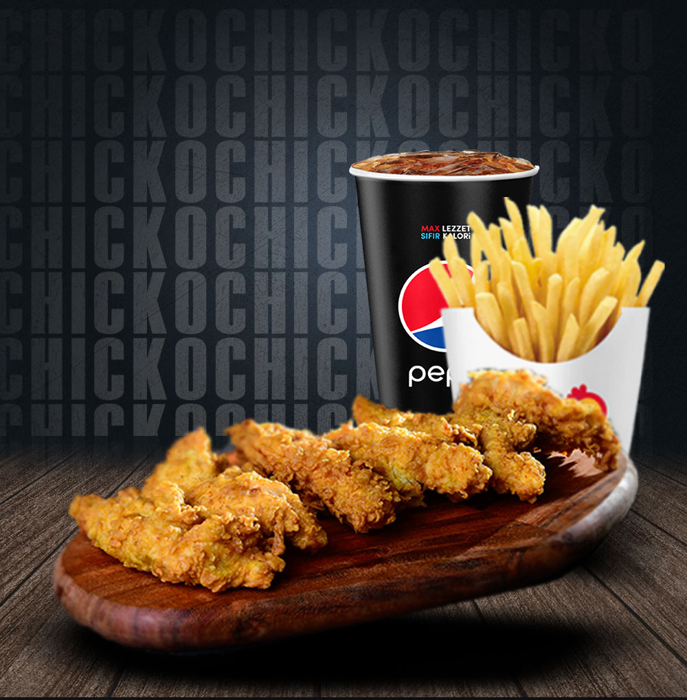 Çıtır Tavuk Menü